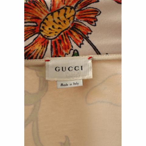 Sell Gucci Chateau Marmont Floral Print Track Jacket - Beige